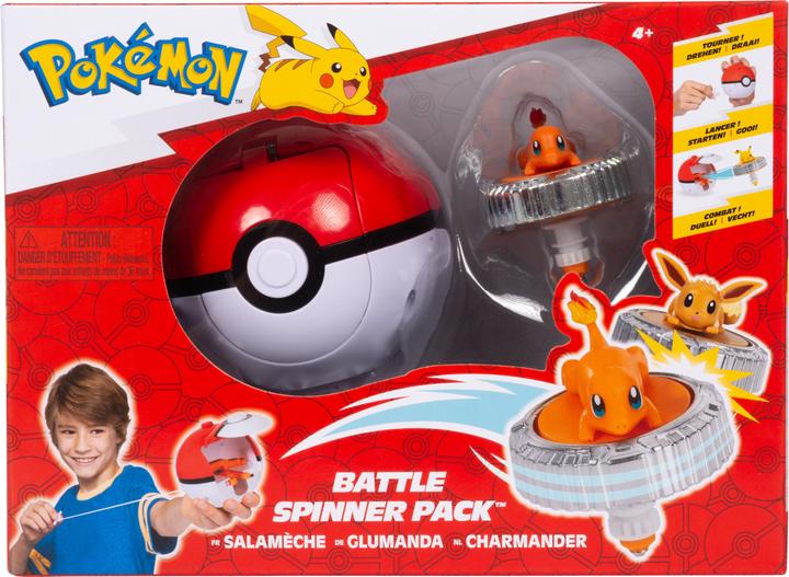 Produktbild Pokémon Battle Spinner Pack Glumanda & Pokéball