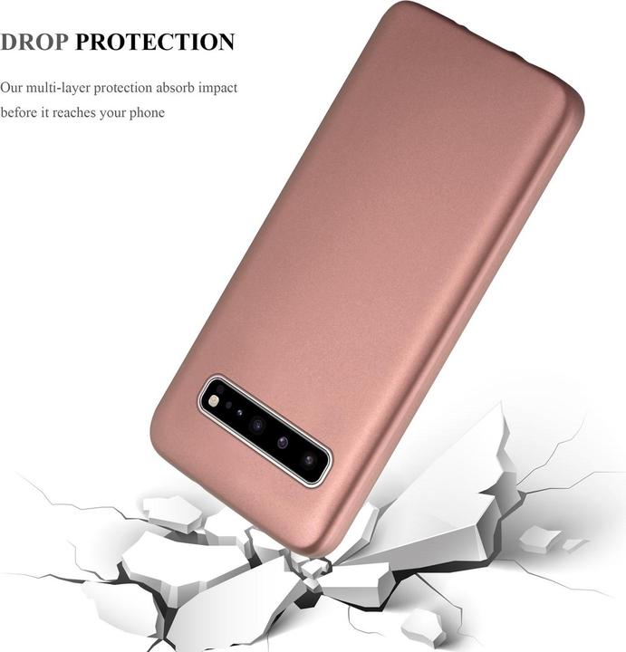 Actual product image Cadorabo TPU Matt Metallic Cover (Samsung Galaxy S10 5G)