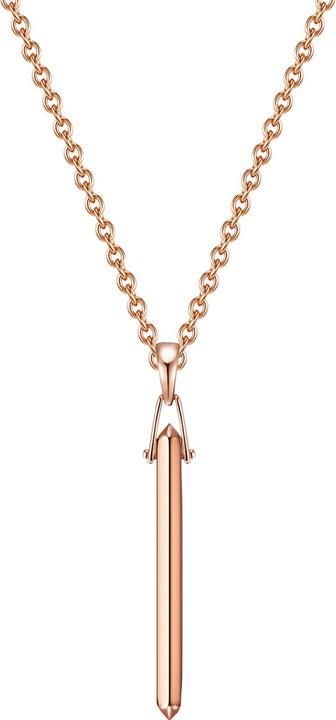 Immagine prodotto Glanzstücke München Catena da donna in argento rosa 40,0 cm + 5,0 cm di estensione - 23682 (Argento 925, 40 - 45 cm)