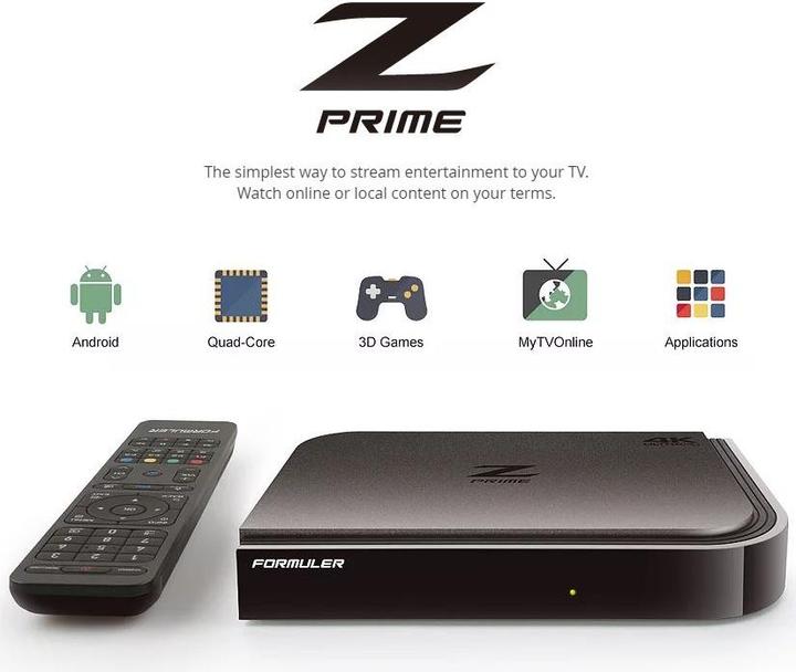 Actual product image Formuler Z Prime (8 GB, IPTV (ready))