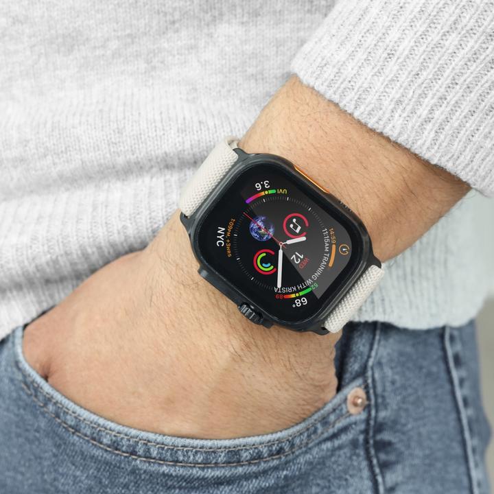 Image du produit Vonmählen Classic Nylon Loop 42 | 44 | 45 | 49mm One Size - Cream Black (Nylon)