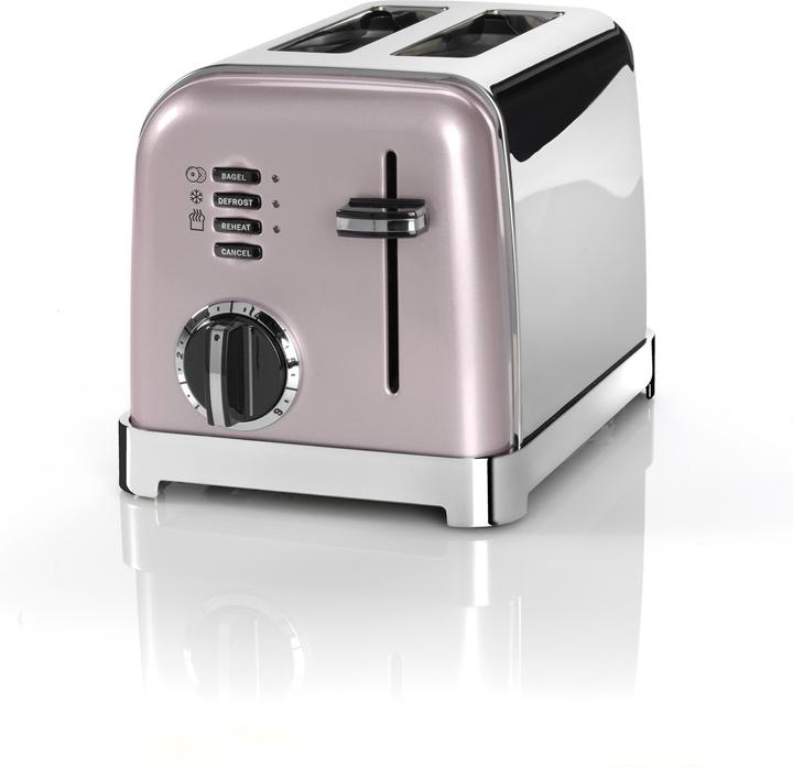 Cuisinart Toaster CPT160PIE Pink Silver