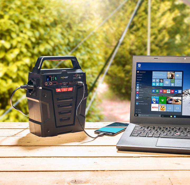 Produktbild Revolt Powerbank und Solar-Konverter (278 Wh, 2.20 kg)