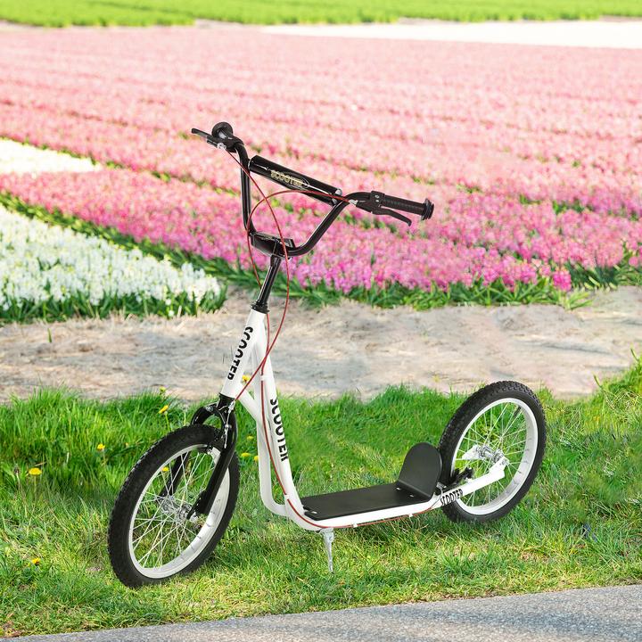 Actual product image Homcom Children's scooter with handbrake