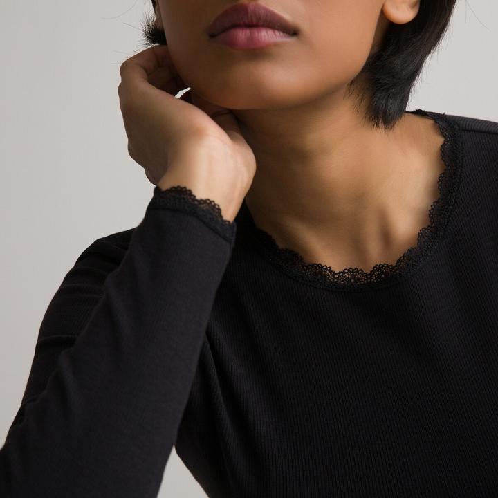 Actual product image La Redoute Collections Long-sleeved shirt (M)