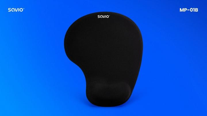 Actual product image Savio MP-01B Mouse Pad Black