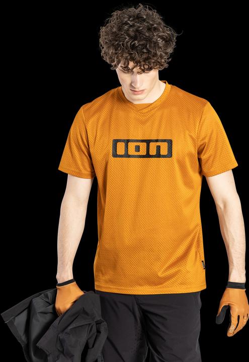 Produktbild ION Bike Jersey Logo SS men - rocky-orange (M)