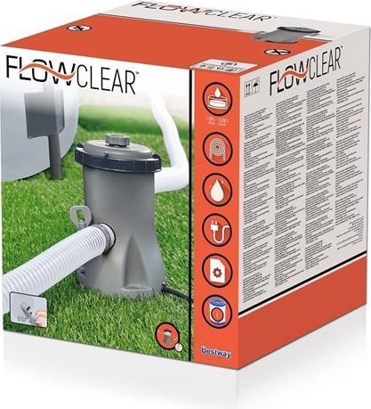 Productafbeelding Bestway Filterpomp voor Flowclear zwembaden, 1249L (58381)
