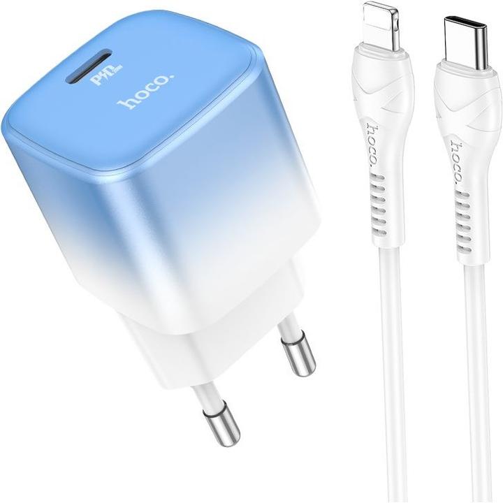 Actual product image Hoco C101A Charger incl. Lightning cable (20 W)