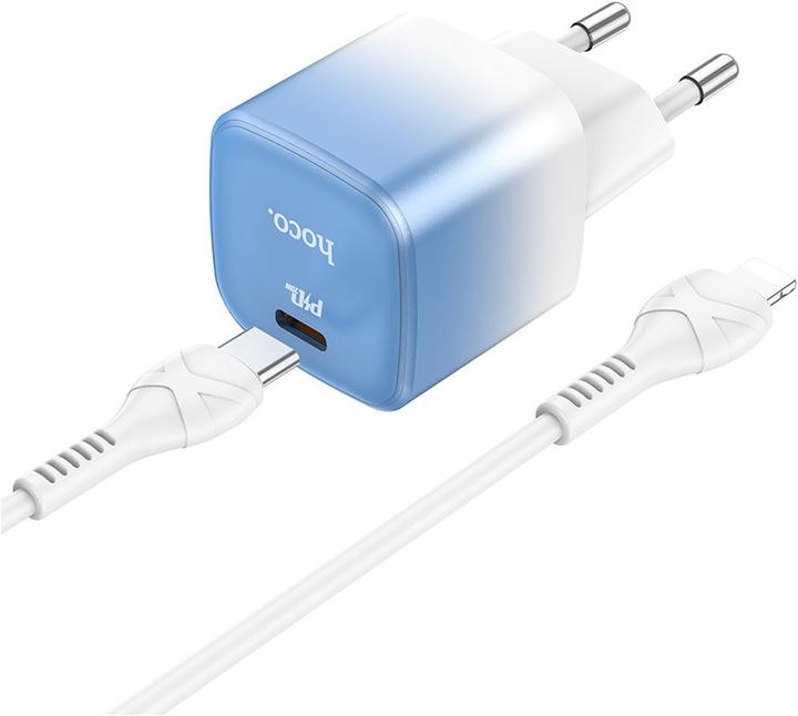 Actual product image Hoco C101A Charger incl. Lightning cable (20 W)