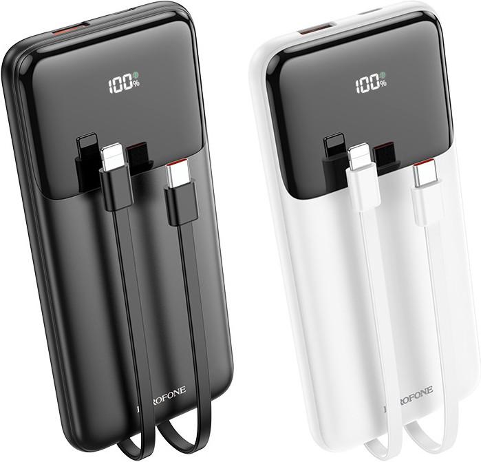 Actual product image Hoco Borofone - BJ22 Powerbank incl. cable (10000 mAh, 20 W)