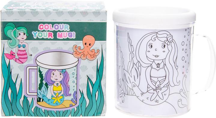 Actual product image LG-Imports Colour your own mug mermaid