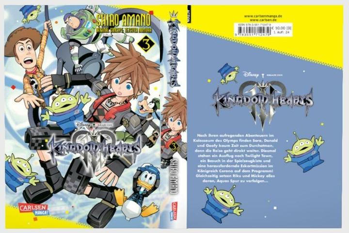 Image du produit Kingdom Hearts III 3 (Allemand, Tetsuya Nomura, 2024)