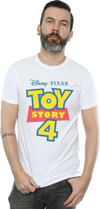 Actual product image Disney Mens Toy Story 4 Logo T-Shirt (5XL)