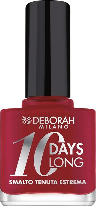 Deborah Milano 10 Days Long Nail Enamel No.886 (Vintage Red)