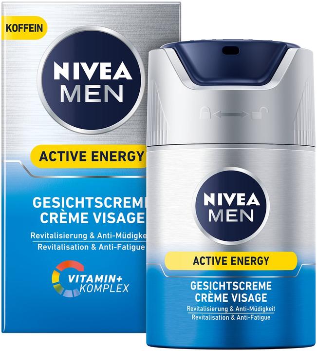 Image du produit Nivea Men Énergie active (50 ml, Crème de jour)