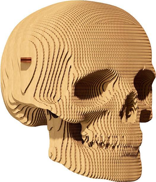 Actual product image Cartonic Skull - 3D cardboard model