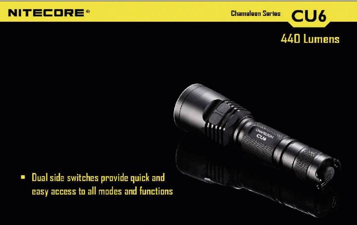 Actual product image Nitecore Chameleon CU6 with UV LED (14.30 cm, 440 lm)
