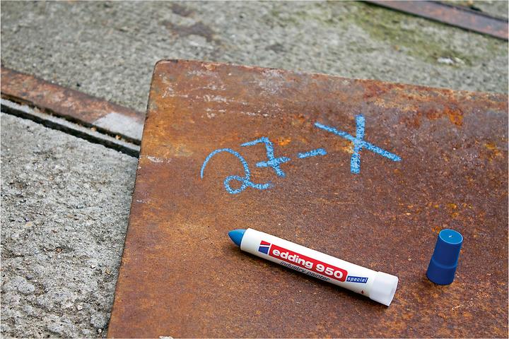 Produktbild Edding Spezialmarker 950 industry painter (Blau, 10 mm, 10 x)