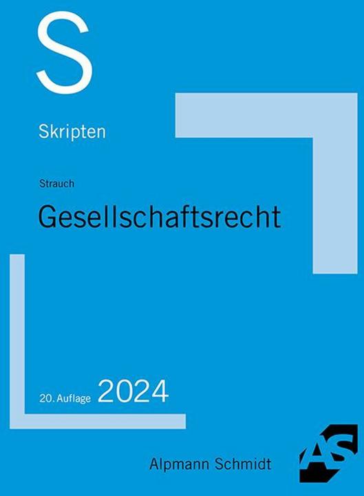 Image du produit Skript Gesellschaftsrecht (Allemand, Olivier, 2024)