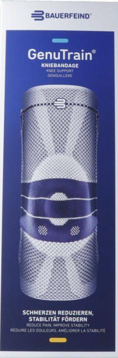 Produktbild GenuTrain Aktivbandage mit Silikonrand Grösse 4 titan