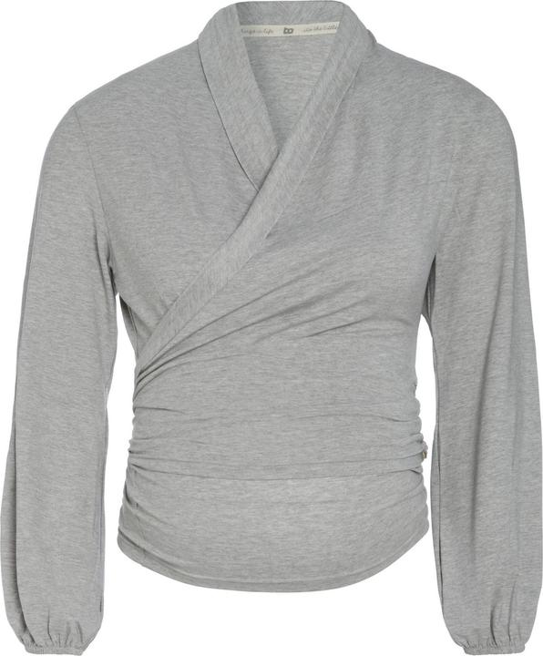 Actual product image Baby's only Babys Only maternity wrap top Glow, dusty grey (L)