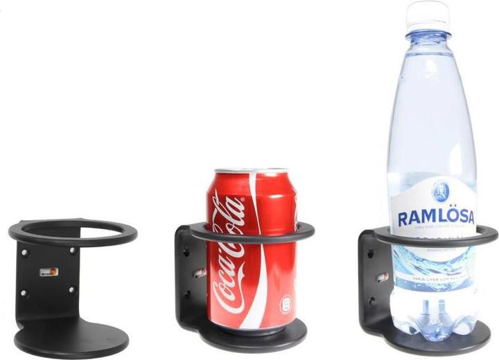 Actual product image Brodit 215701 Cup Holder Black ABS Synthetic