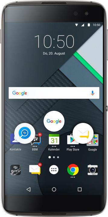 Actual product image BlackBerry Dtek60 (32 GB, Black, 5.50", Single SIM, 21 Mpx, 4G)