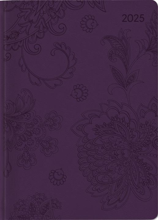 Alpha Edition Ladytimer Deluxe Purple 2025, 10,7x15,2cm, Kalender mit 192 Seiten (Deutsch)