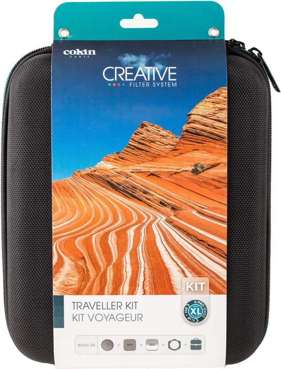 Immagine prodotto Cokin W3H0-28 Kit per viaggiatori (XL) (Filtri grigi, Adattatori per filtri, Filtri polarizzanti, 130 mm)