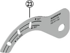 Image du produit Shimano Outil de réglage RD-RX820