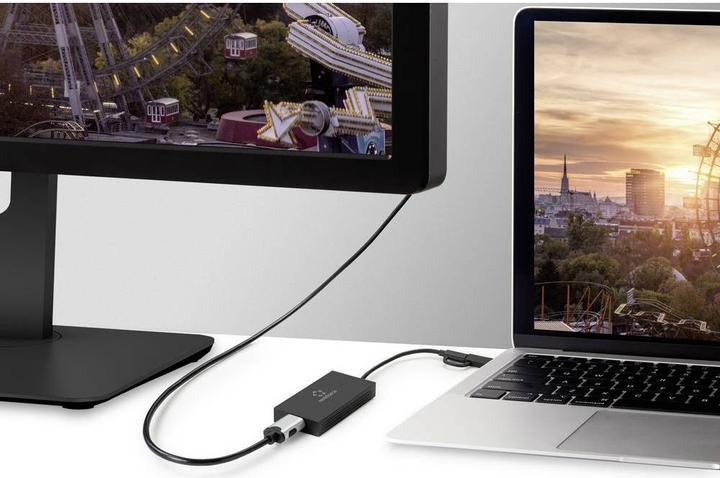 Actual product image Renkforce RF-4715072 (USB-C, HDMI, DVI, USB-A, 4.60 cm)