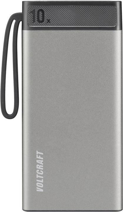 Immagine prodotto Voltcraft PB-10-PD3.0 Powerbank 10000 mAh Power Delivery LiPo Grigio-Nero (10000 mAh, 37 Wh)