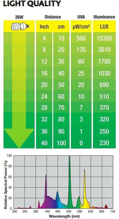 Image du produit Exo Terra Repti Glo 2.0 Compact (UVA, UVB)