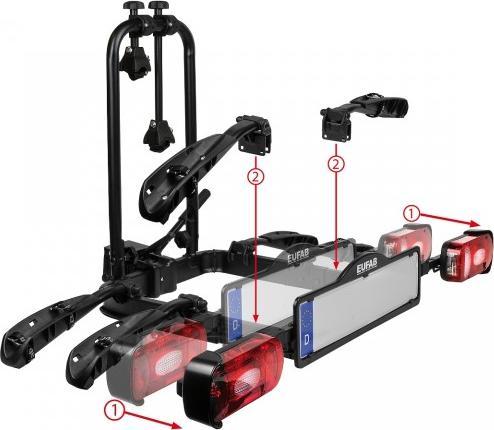 Immagine prodotto Eufab Erweiterung 3. Fahrrad für Fahrradträger CrowPlus