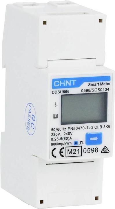 Chint G DDSU666 220/230V 5(80)A RS485 2P MID three-phase meter digital MID-confo