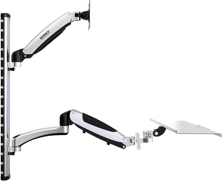 Produktbild SpeaKa Professional SP-MM-730 1fach Monitor-Wandhalterung 33,0 cm (13") - 68,6 c (Wand, 32.01")