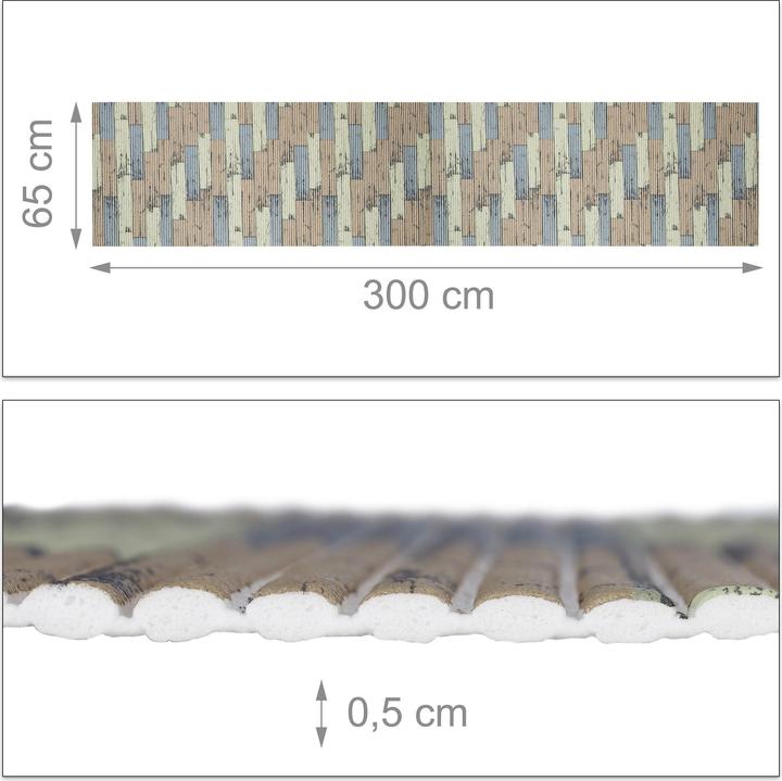 Actual product image Relaxdays Soft foam mat (65 x 300 x 0.5 cm)
