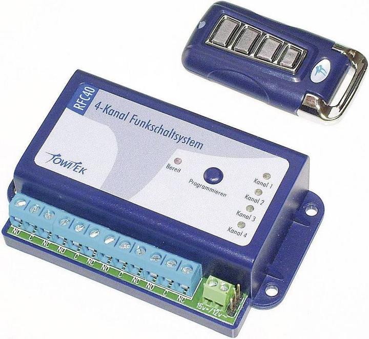 Immagine prodotto TowiTek Sistema di commutazione radio con trasmettitore portatile Portata massima (in campo libero): 50 m