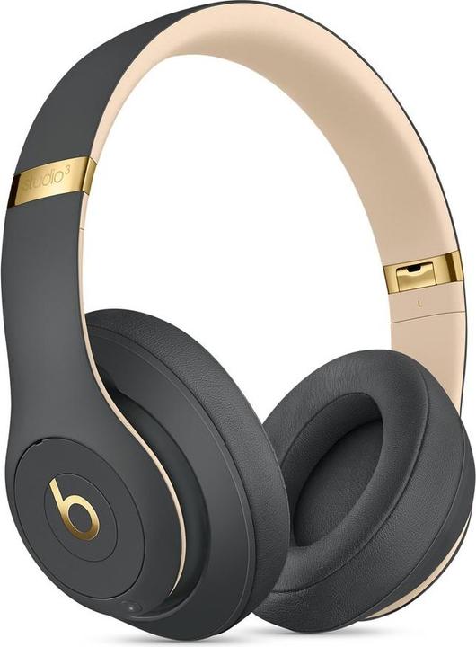 Immagine prodotto Beats Cuffie Studio3 senza fili, con cancellazione del rumore, grigio ombra (ANC, 40 h, Senza fili)