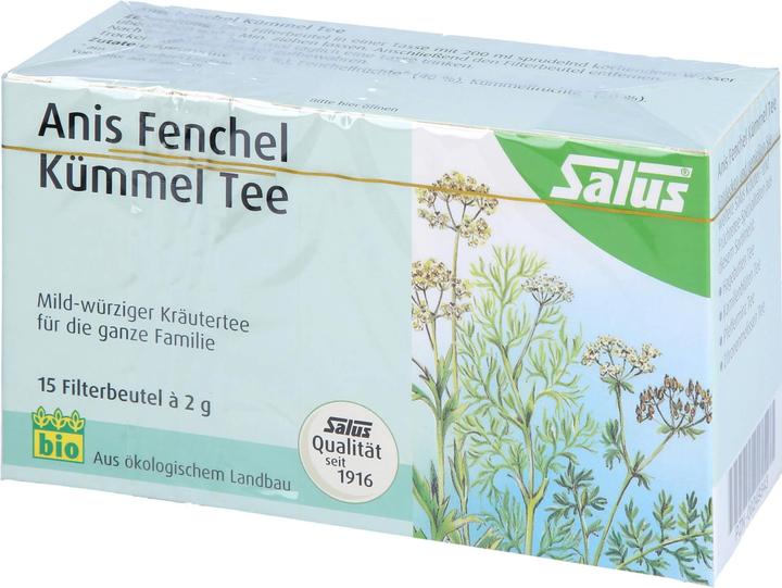Actual product image Salus Anis Fenchel Kümmeltee Bio (50 g)