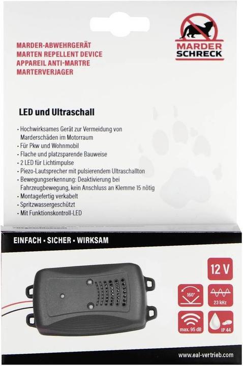Produktbild LAS 16276 Ultraschall-Marderabwehr 12 V 1 St.