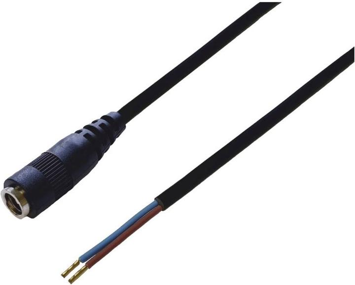 Produktbild BKL Electronic 075912 DC-Steckverbinder DC-Kupplung - Aderendhülsen 2.1 mm 1.