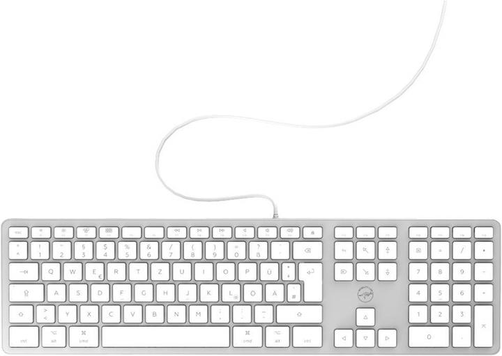 Image du produit Mobility Lab ML311142 Clavier USB Français, QWERTZ, Mac Argenté (DE, Filaire)