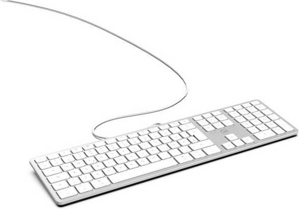 Image du produit Mobility Lab ML311142 Clavier USB Français, QWERTZ, Mac Argenté (DE, Filaire)