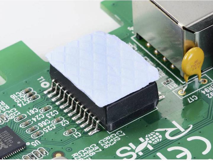 Produktbild Tru Components Wärmeleitpad 1.0 mm 6 W/mK L x B 145 (1 mm, 6 W/m K)
