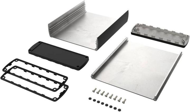 Image du produit Bopla ABPH 1600-0200 ALUBOS SET 84166200.HMT1 Boîtier universel 169 x 200 x 52 aluminium noir (RAL 9005) (Boîtier)