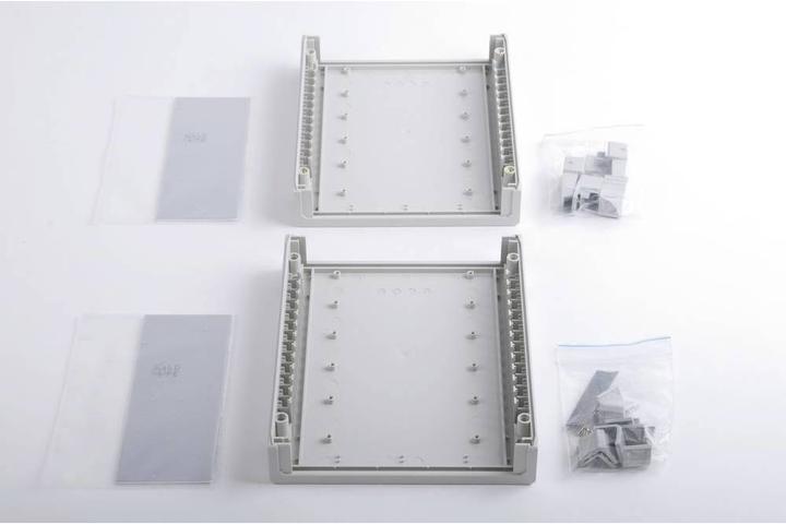 Produktbild Bopla UM 32009 SET Pult-Gehäuse 157.50 x 198.90 x 62.20 ABS Lichtgrau (RAL 7035) (Gehäuse)