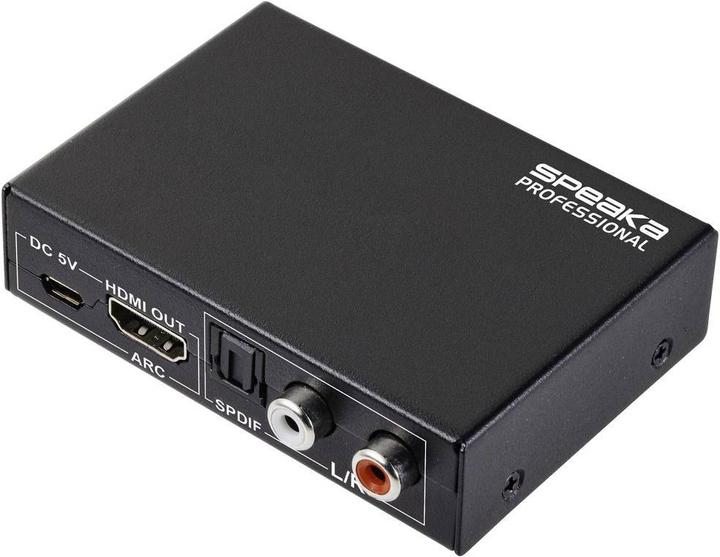 Image du produit SpeaKa Professional Extracteur de moniteur TV AV(HDMI