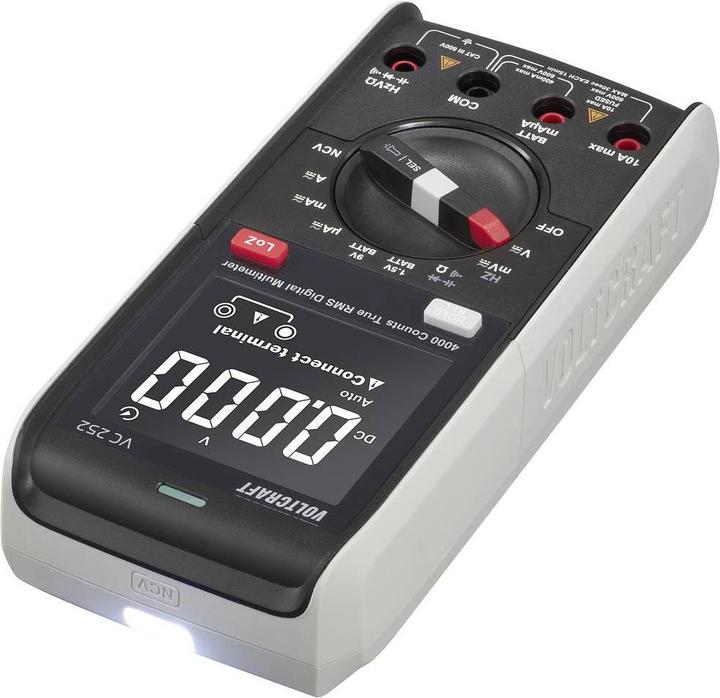 Image du produit Voltcraft VC252 Multimètre portable numérique CAT III 600 V Affichage (Counts) : 4000 (CAT III 600V)